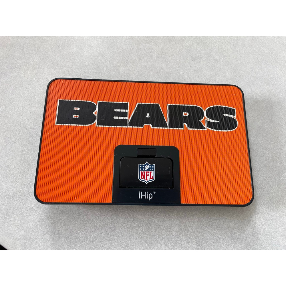 iHip Chicago Bears Portable Speaker - One Size - Orange/Black